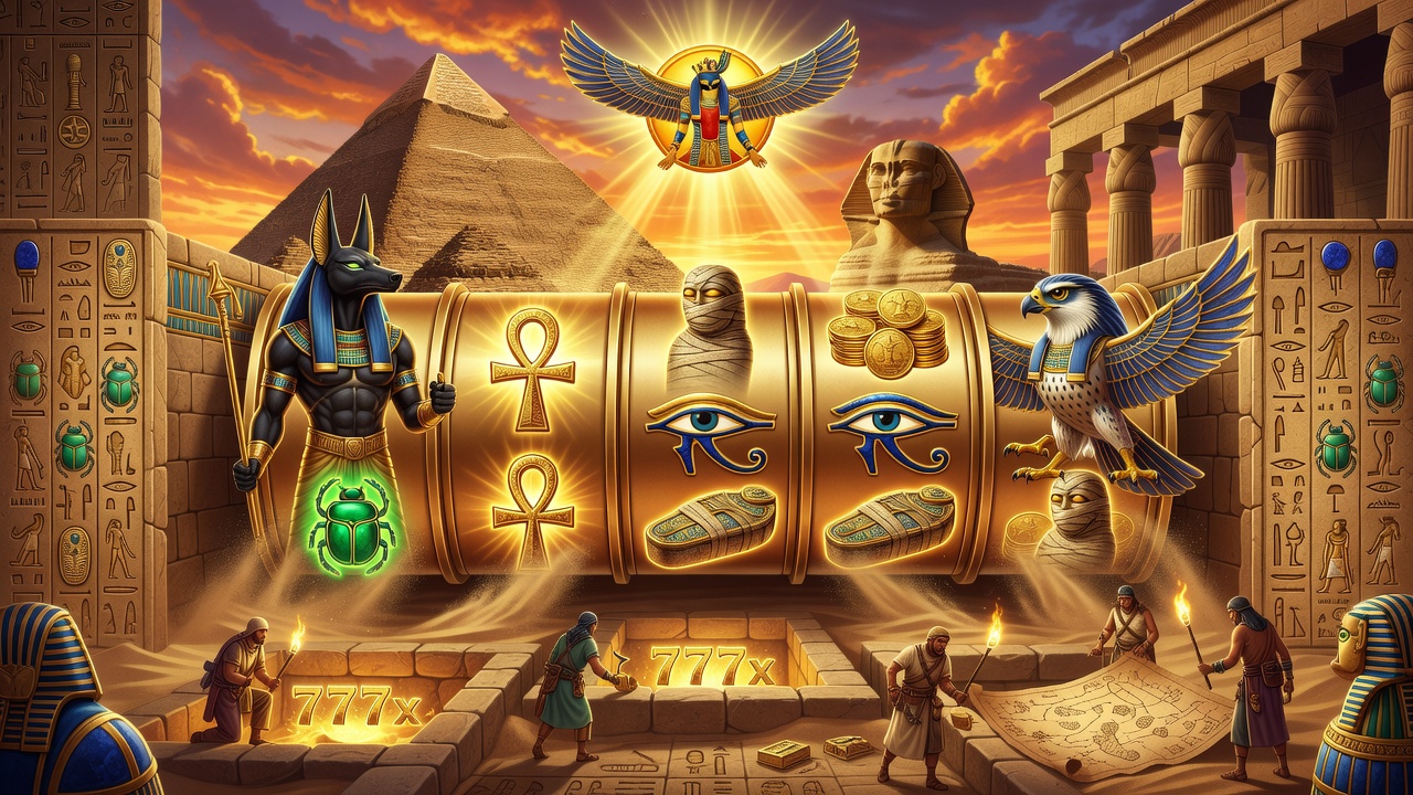 Explore Ancient Egypt RTP: Egyptian Mythology, Pharaoh Riches, Mummies & Treasures, and a Historic Adventure