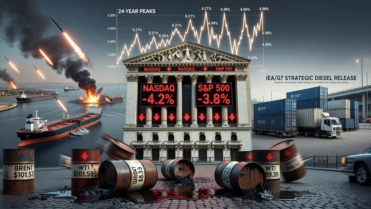 Bond Yields Hit 24-Year Highs as Oil Volatility Rattles Wall Street