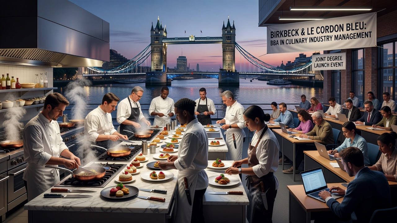 Birkbeck and Le Cordon Bleu Launch Unique UK Culinary Degree