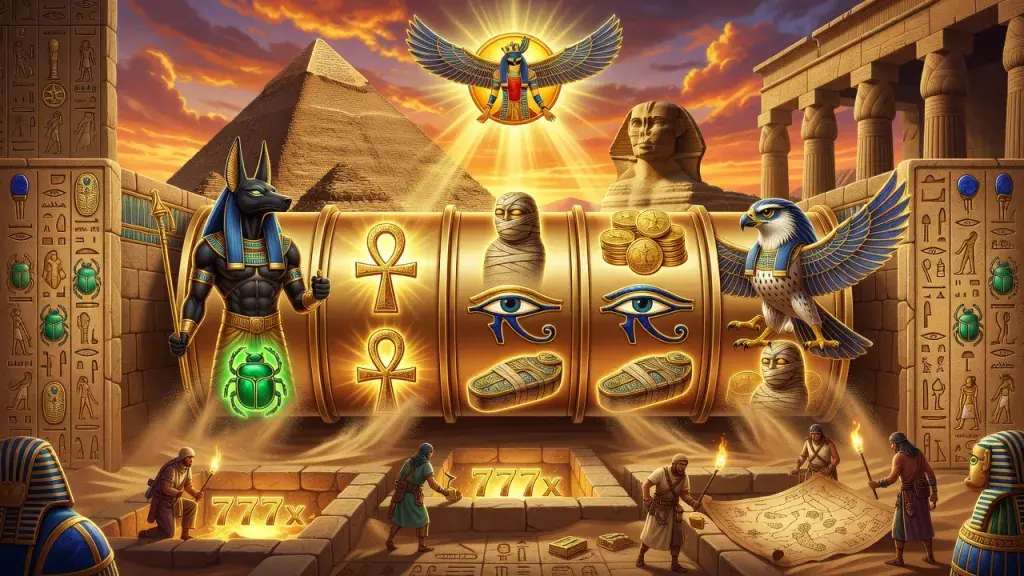 Explore Ancient Egypt RTP: Egyptian Mythology, Pharaoh Riches, Mummies & Treasures, and a Historic Adventure