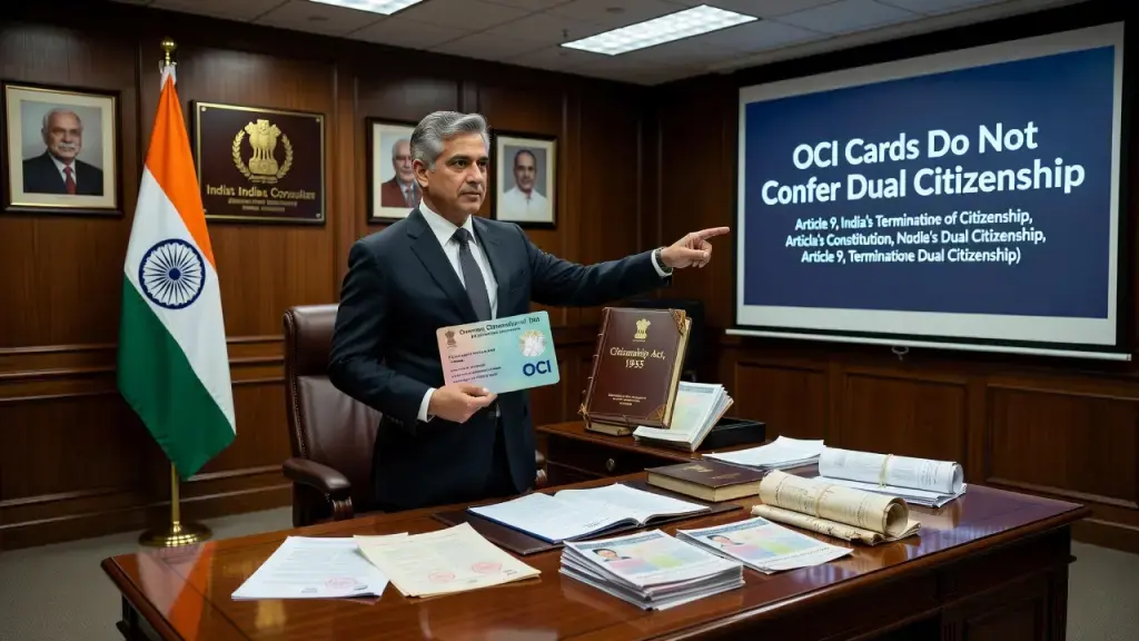 Indian Consulate Reaffirms OCI Cards Do Not Confer Dual Citizenship