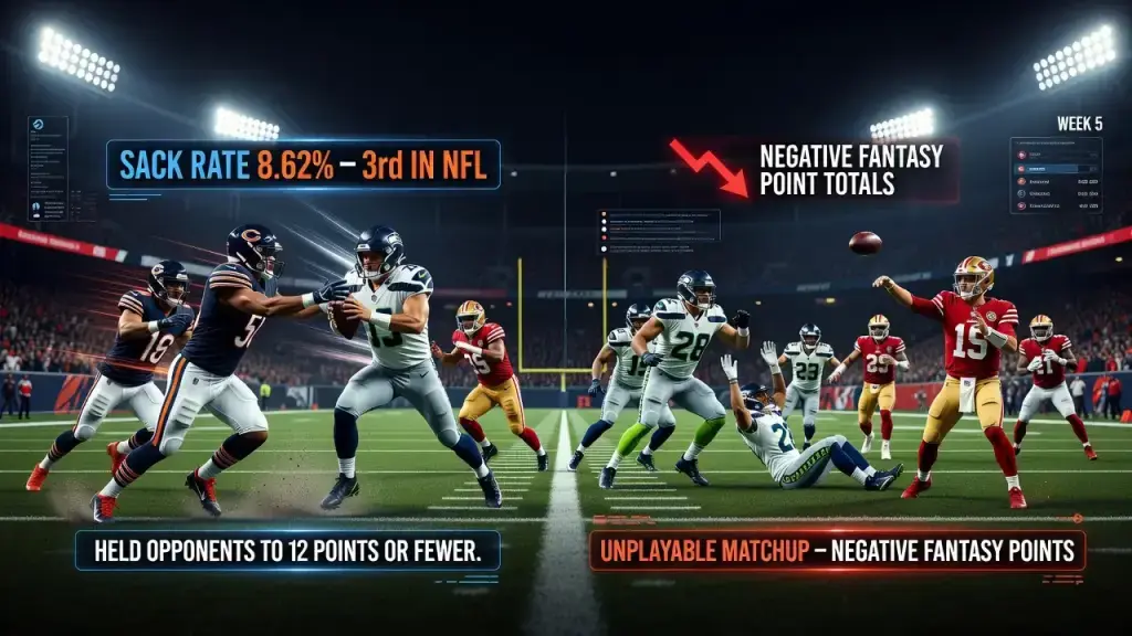 Defense Streaming Picks Hinge on Pressure Rates and Matchups