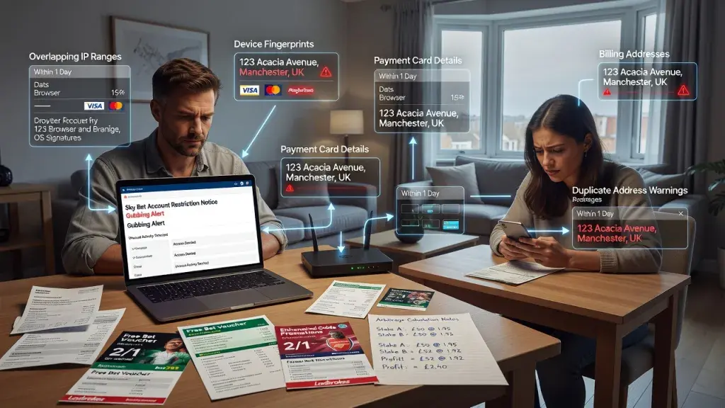 Shared Addresses Complicate Matched Betting for Couples